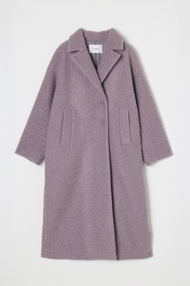 ブークレーベルトロングコート 詳細画像 L/PUR 11