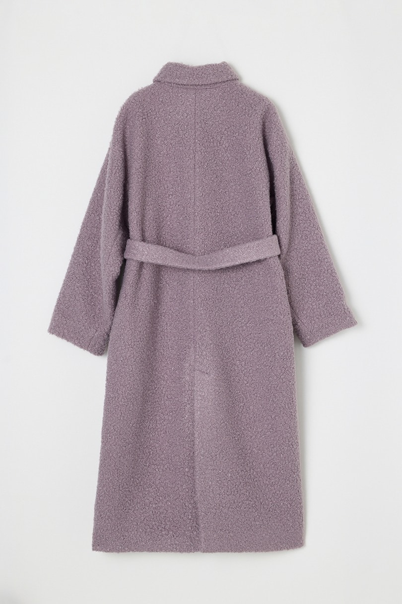 ブークレーベルトロングコート 詳細画像 L/PUR 12