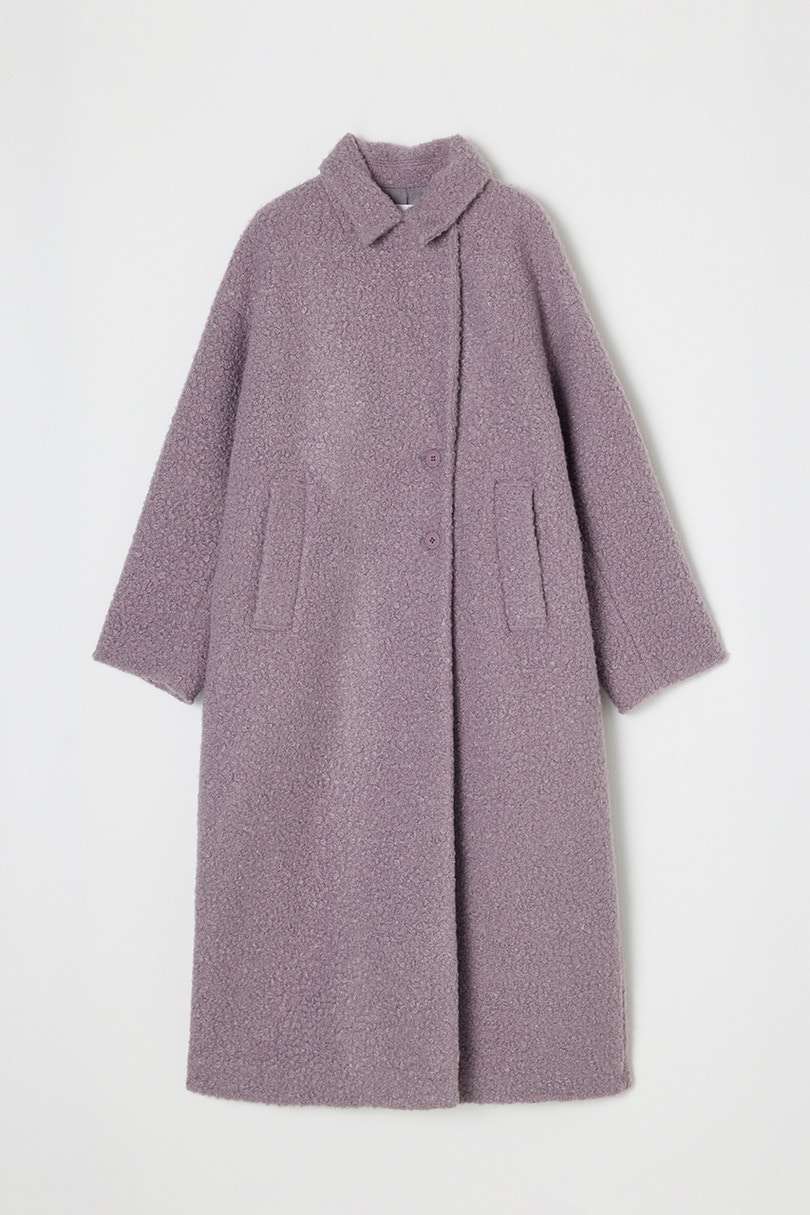 ブークレーベルトロングコート 詳細画像 L/PUR 13