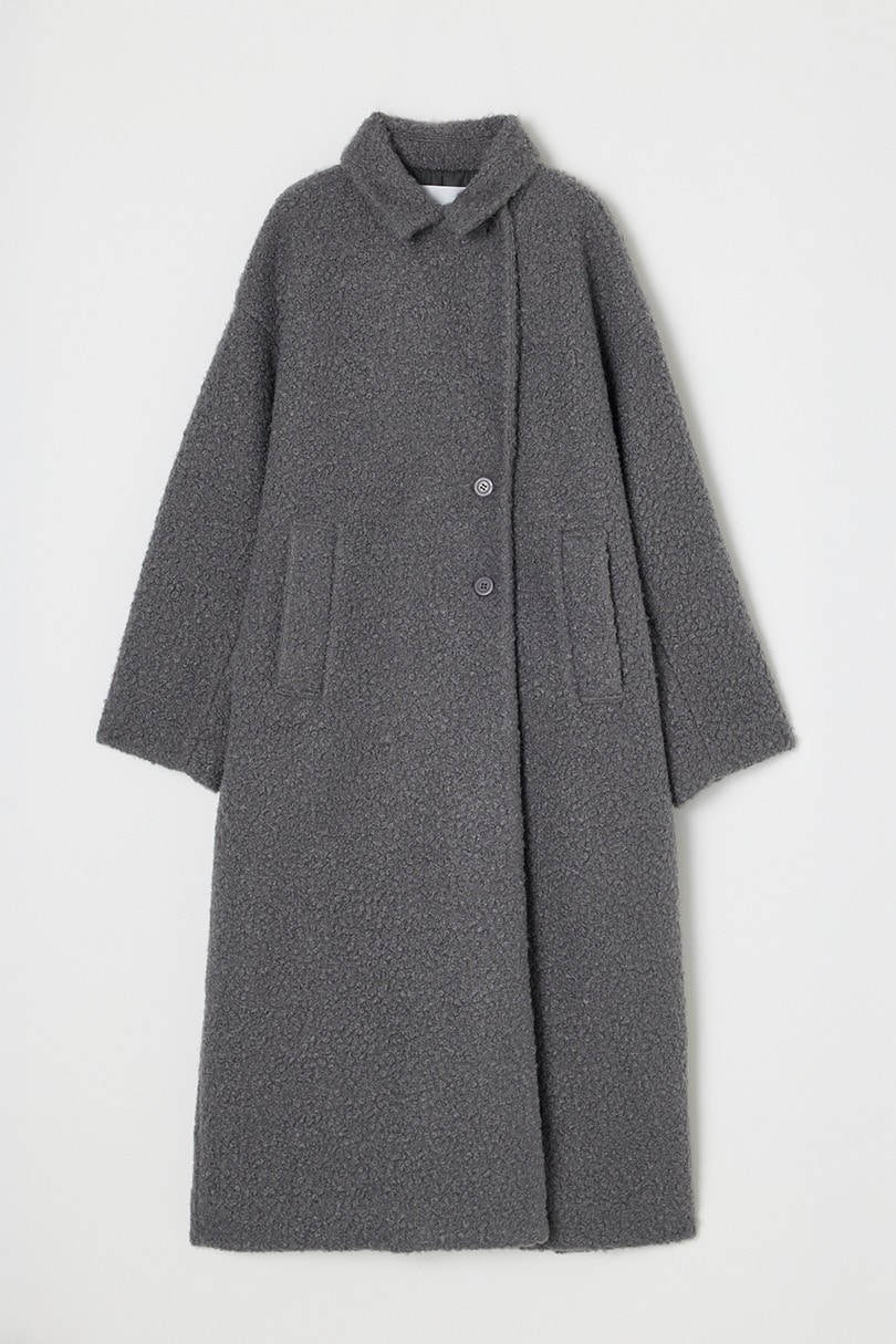 ブークレーベルトロングコート 詳細画像 GRY 11