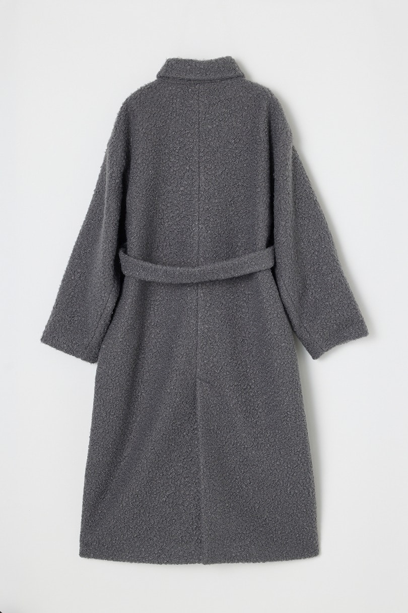 ブークレーベルトロングコート 詳細画像 GRY 12