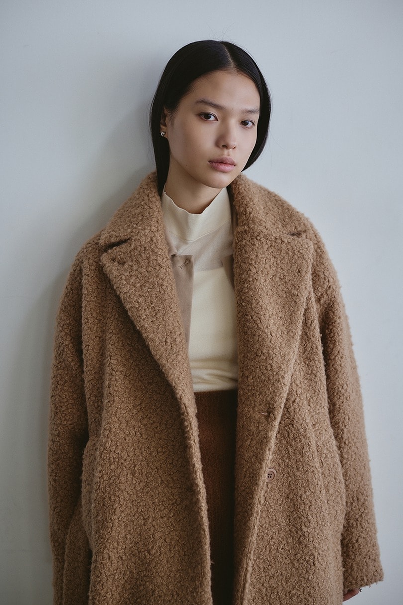 ブークレーベルトロングコート 詳細画像 CAM 3