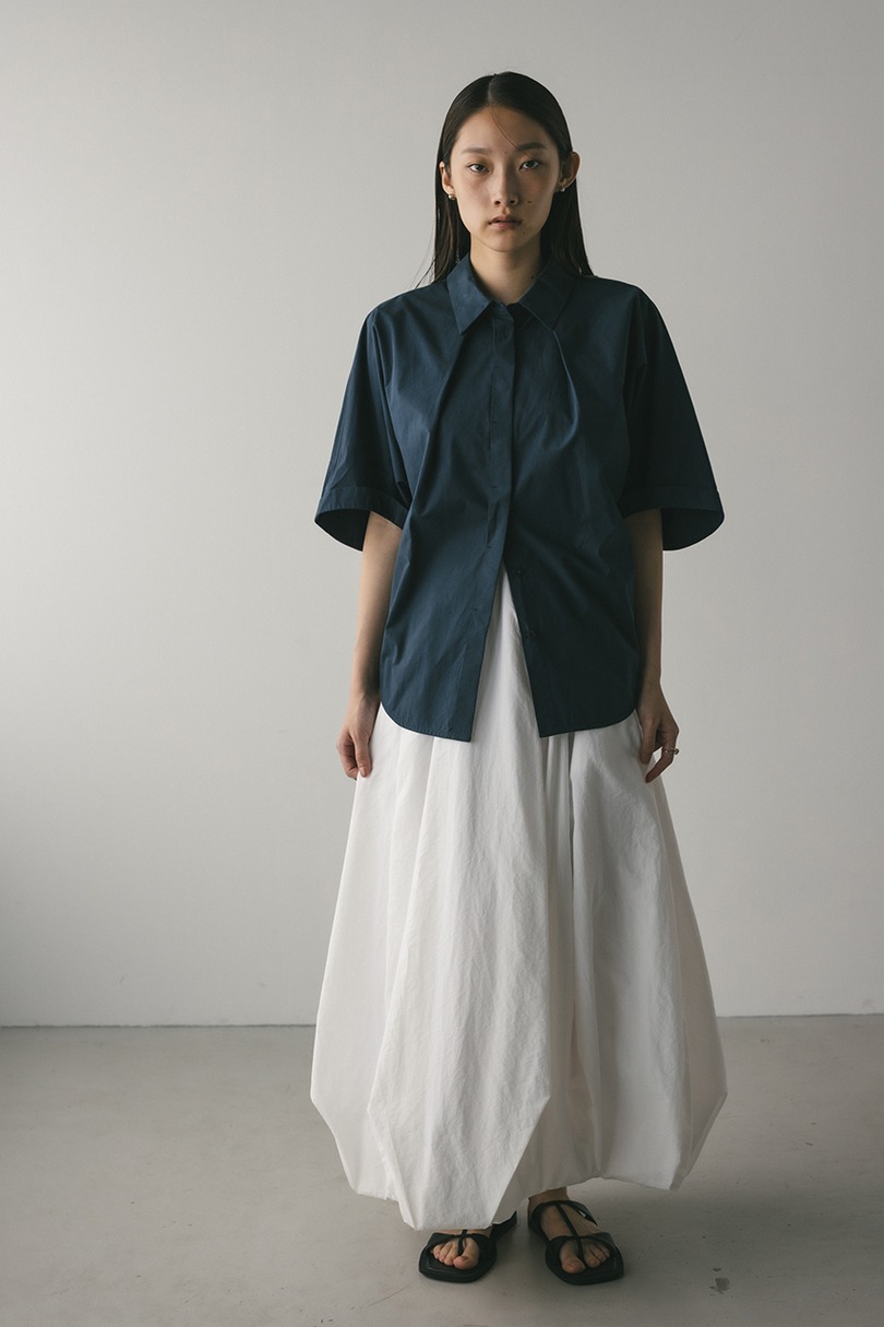 ドルマンハーフスリーブシャツ 詳細画像 NVY 3