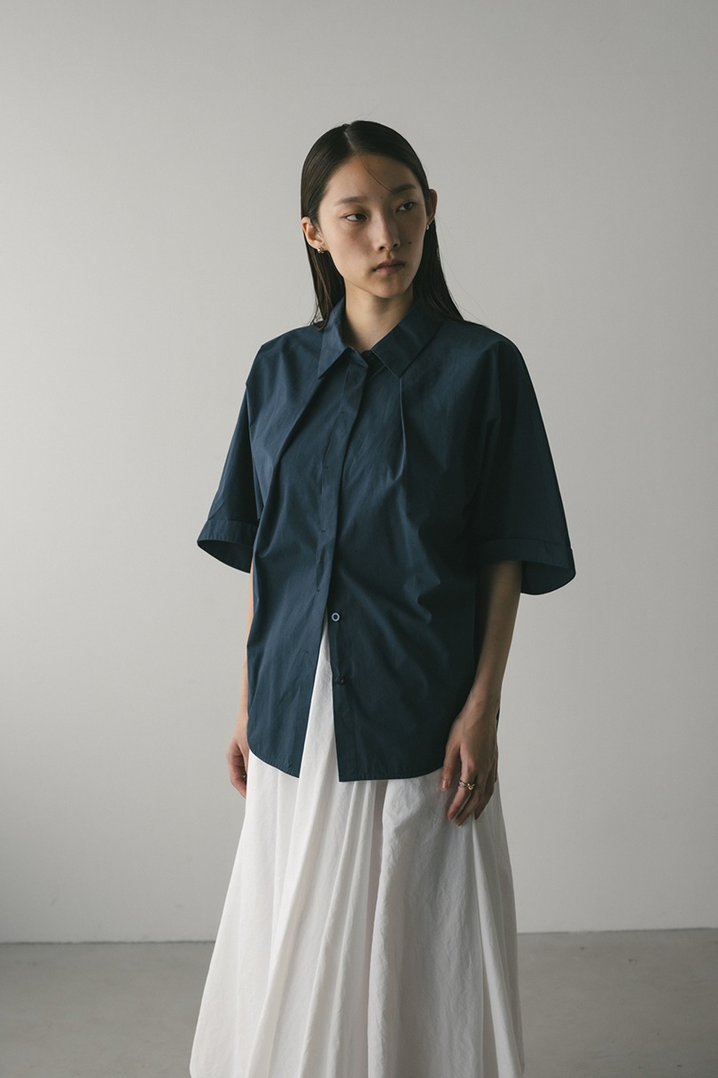 ドルマンハーフスリーブシャツ 詳細画像 NVY 5