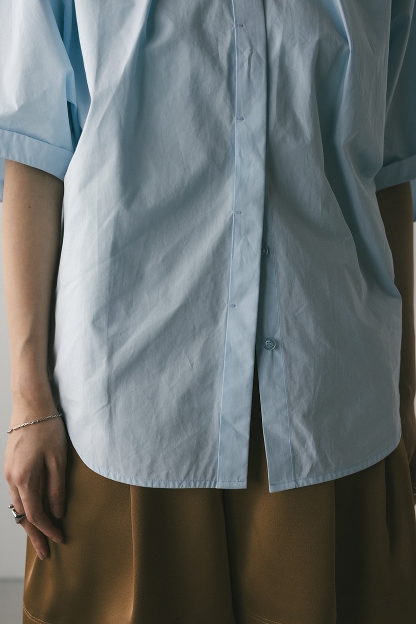 ドルマンハーフスリーブシャツ 詳細画像 SAX 10