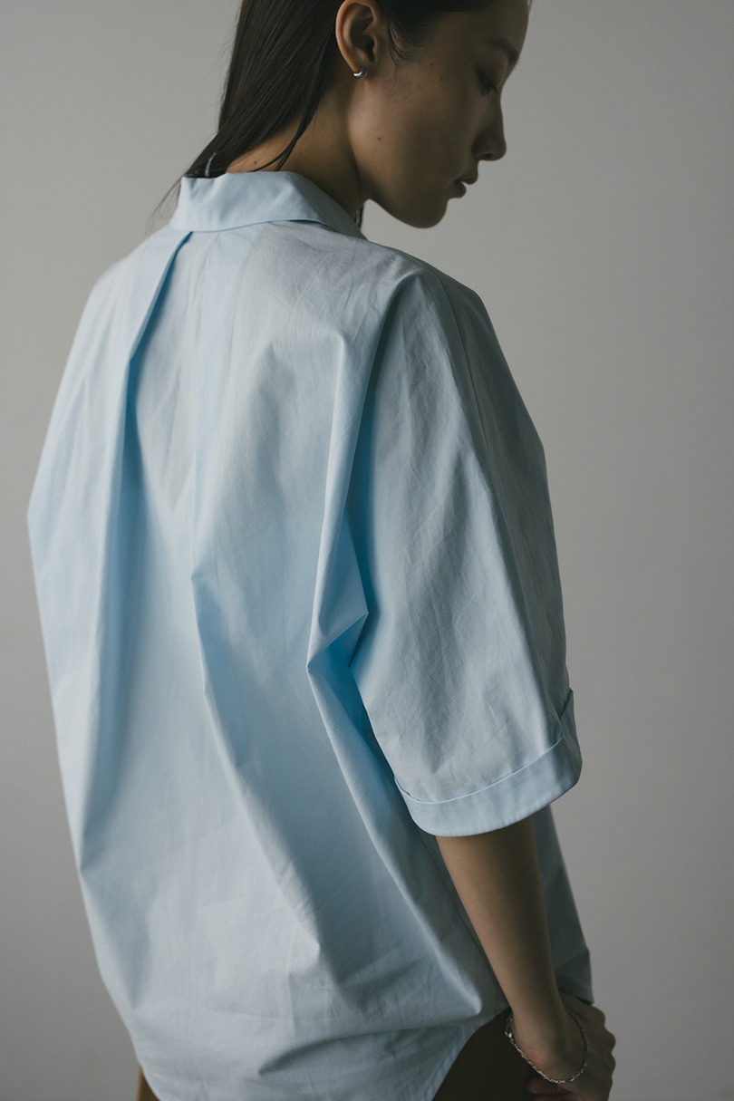 ドルマンハーフスリーブシャツ 詳細画像 SAX 7