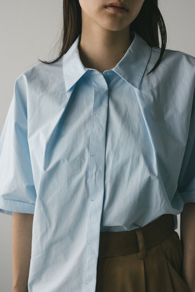 ドルマンハーフスリーブシャツ 詳細画像 SAX 8