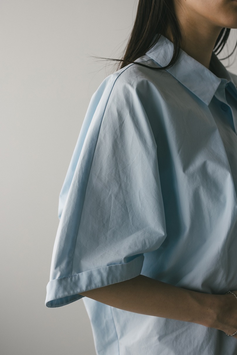 ドルマンハーフスリーブシャツ 詳細画像 SAX 9