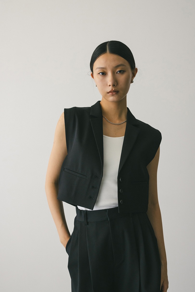 ショートテーラーベスト 詳細画像 BLK 3