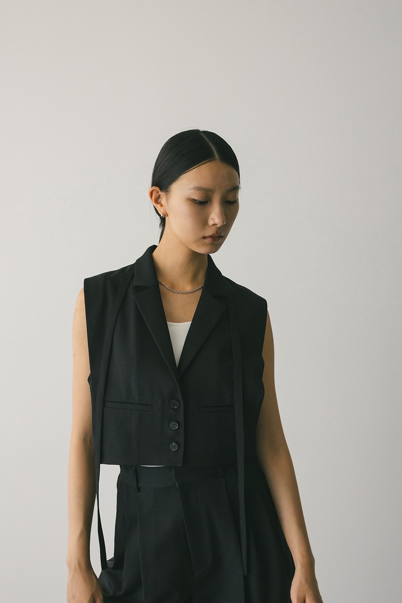 ショートテーラーベスト 詳細画像 BLK 4