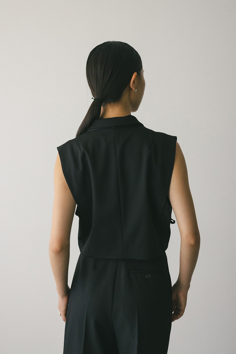 ショートテーラーベスト 詳細画像 BLK 5