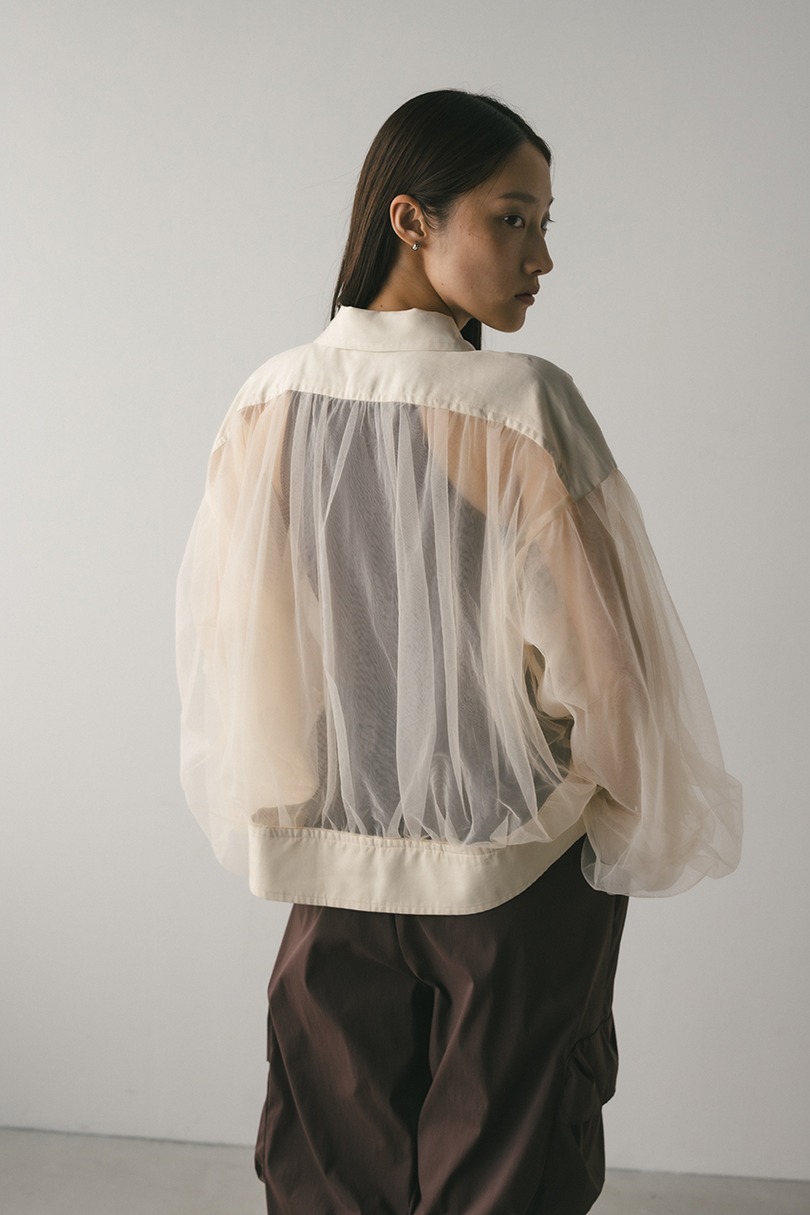 シアーギャザーブルゾン 詳細画像 IVOY 10