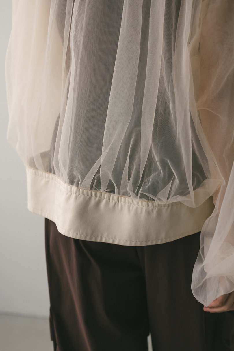 シアーギャザーブルゾン 詳細画像 IVOY 12