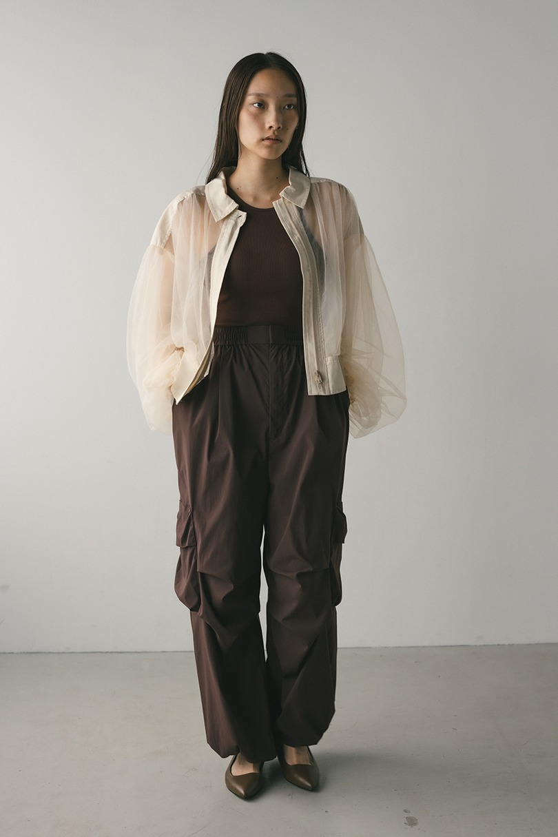 シアーギャザーブルゾン 詳細画像 IVOY 2