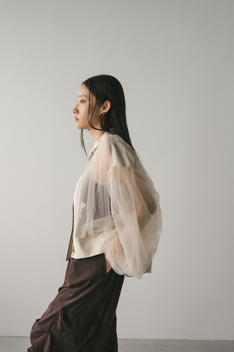 シアーギャザーブルゾン 詳細画像 IVOY 4