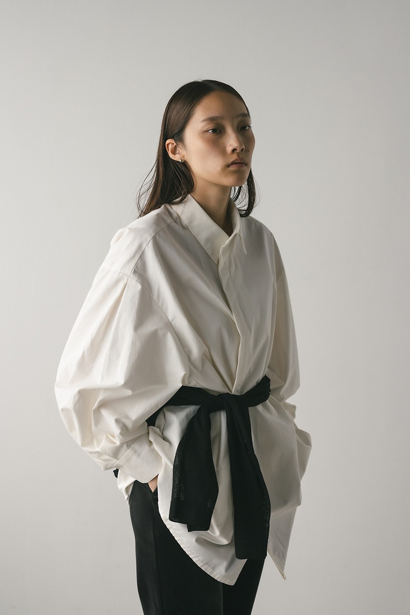 2WAYオーバーサイズシャツ