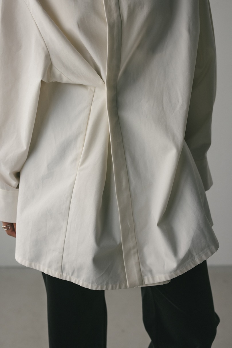 2WAYオーバーサイズシャツ 詳細画像 WHT 11