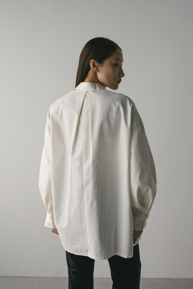 2WAYオーバーサイズシャツ 詳細画像 WHT 12