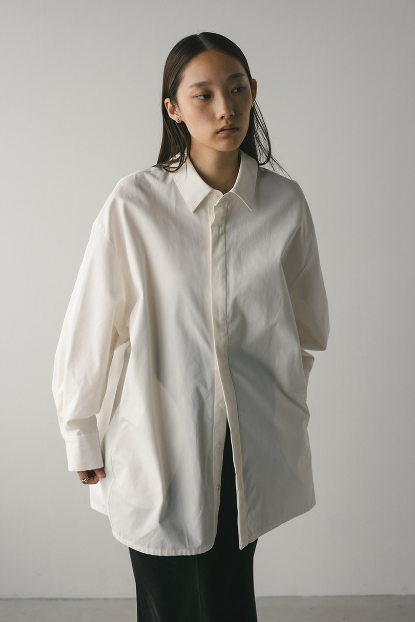 2WAYオーバーサイズシャツ 詳細画像 WHT 8