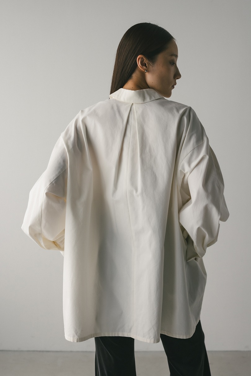 2WAYオーバーサイズシャツ 詳細画像 WHT 9