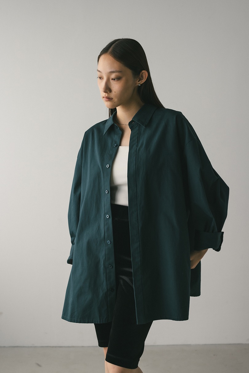 2WAYオーバーサイズシャツ