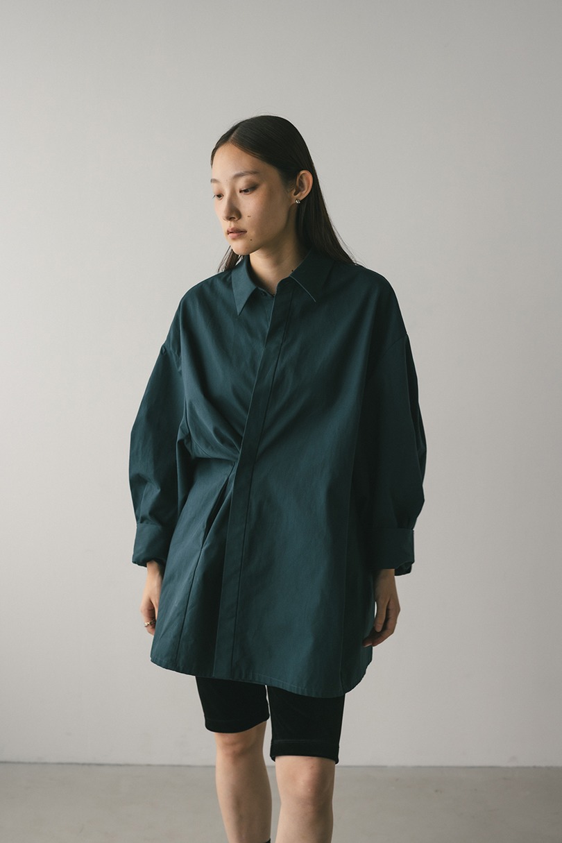 2WAYオーバーサイズシャツ 詳細画像 D/GRN 7