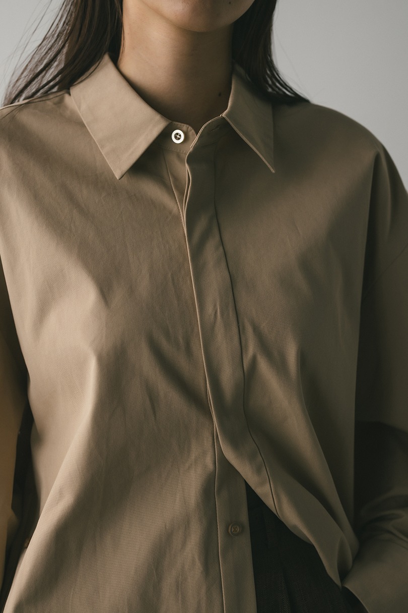 2WAYオーバーサイズシャツ 詳細画像 L/BEG 7