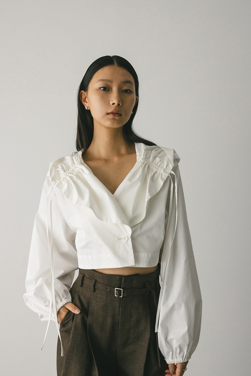 ビックフードショートジャケット 詳細画像 WHT 3