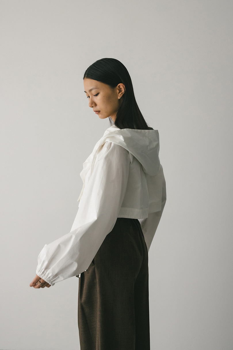 ビックフードショートジャケット 詳細画像 WHT 4