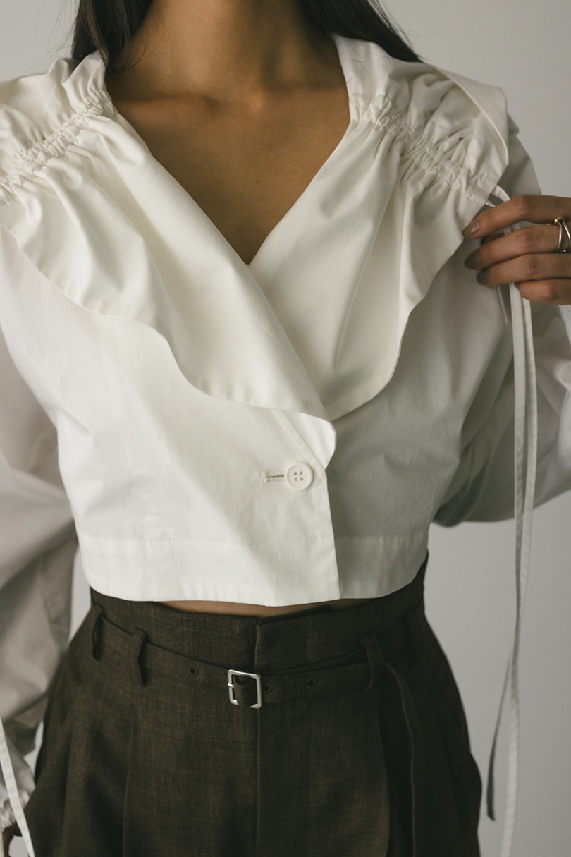 ビックフードショートジャケット 詳細画像 WHT 6