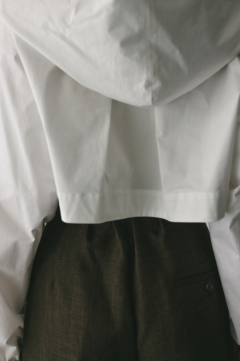 ビックフードショートジャケット 詳細画像 WHT 8