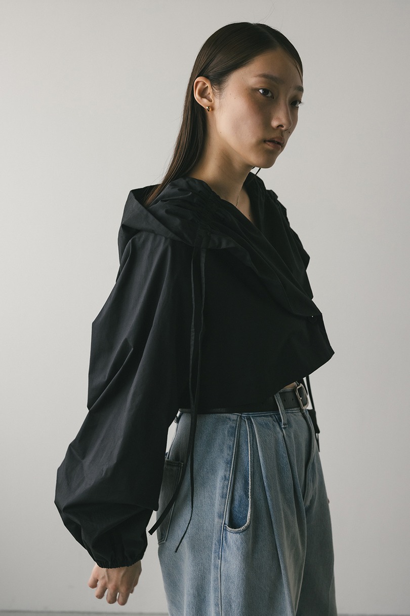 ビックフードショートジャケット 詳細画像 BLK 5