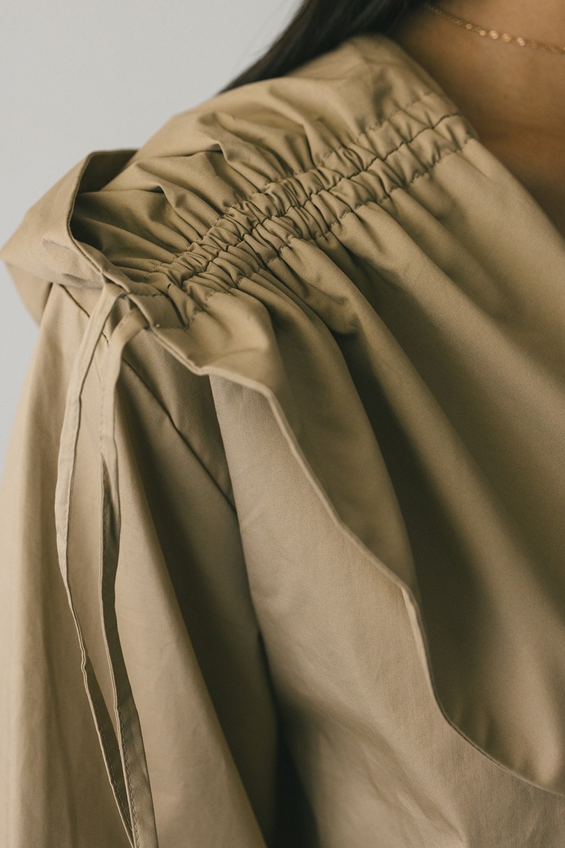 ビックフードショートジャケット 詳細画像 BEG 10