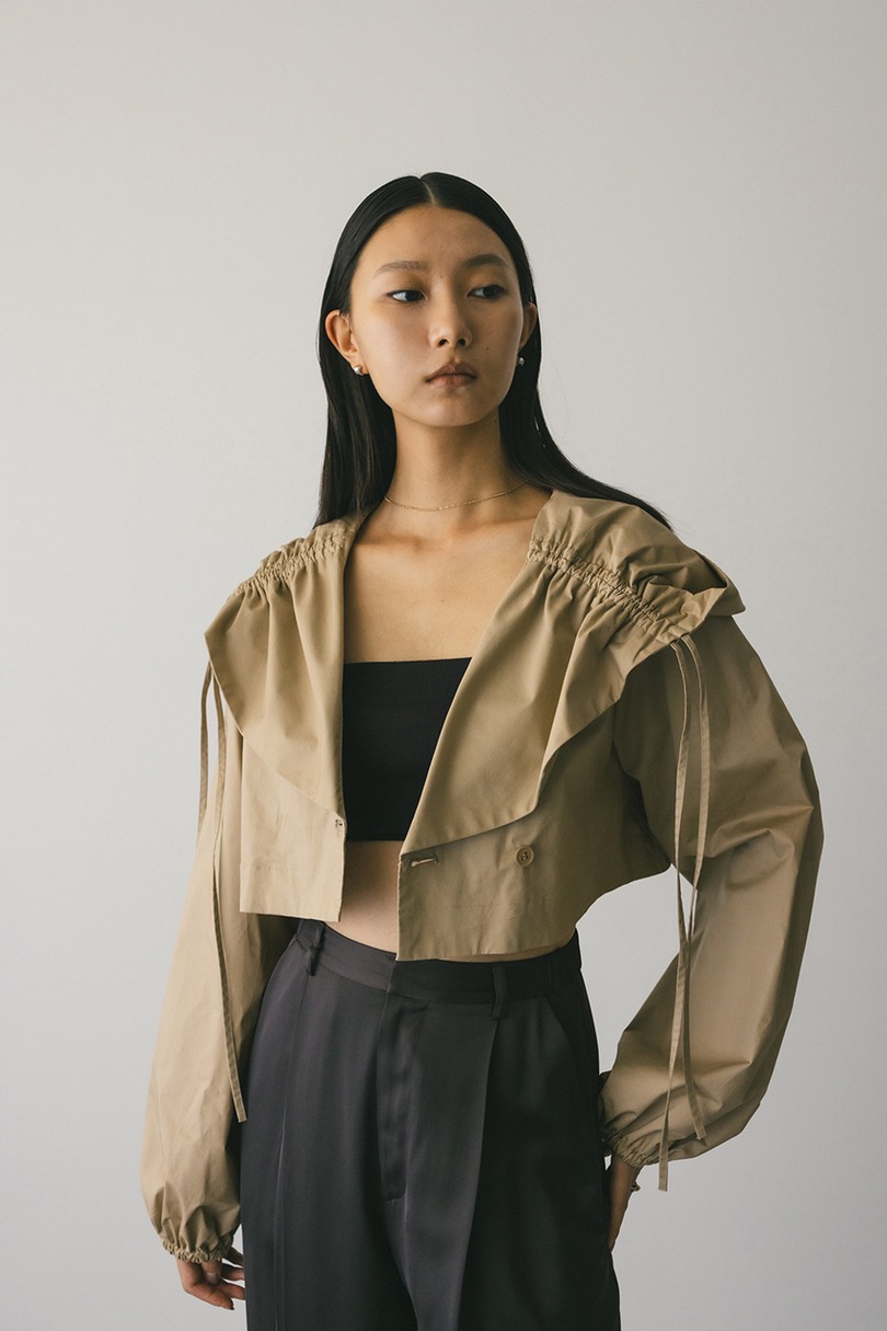 ビックフードショートジャケット 詳細画像 BEG 2