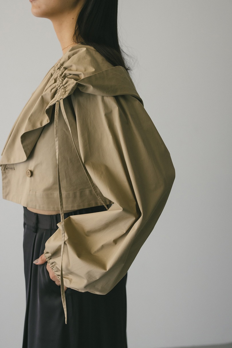 ビックフードショートジャケット 詳細画像 BEG 4