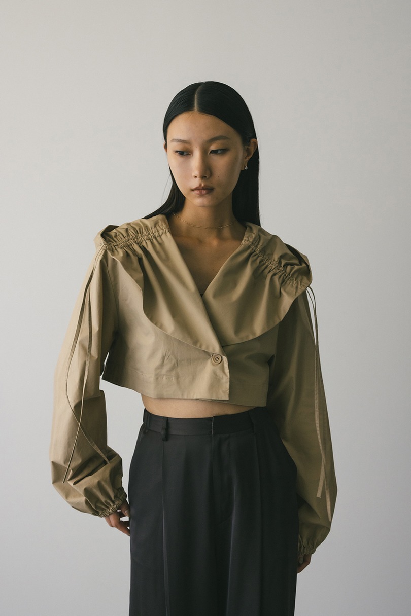 ビックフードショートジャケット 詳細画像 BEG 5