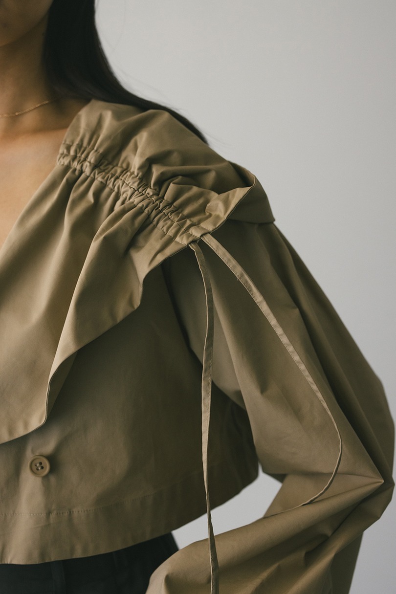 ビックフードショートジャケット 詳細画像 BEG 9