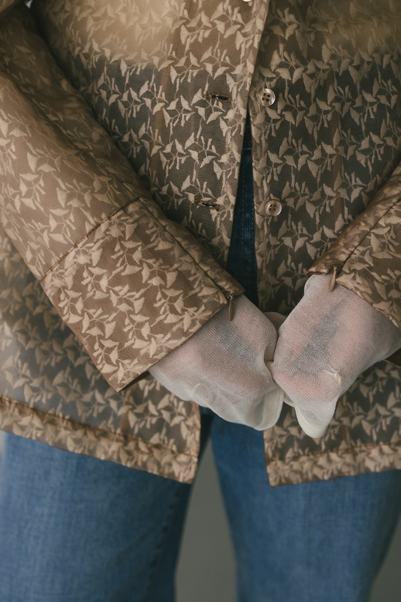 レイヤーレースシャツジャケット 詳細画像 BEG 10