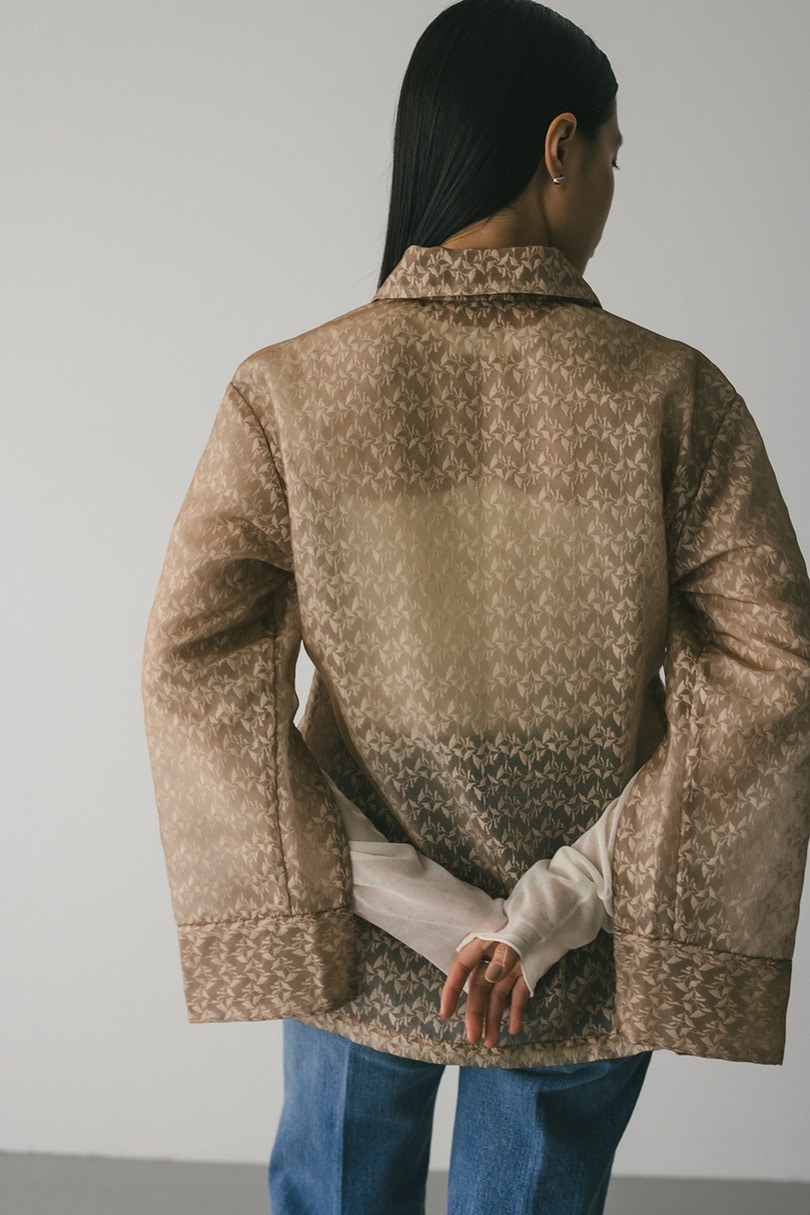 レイヤーレースシャツジャケット 詳細画像 BEG 13