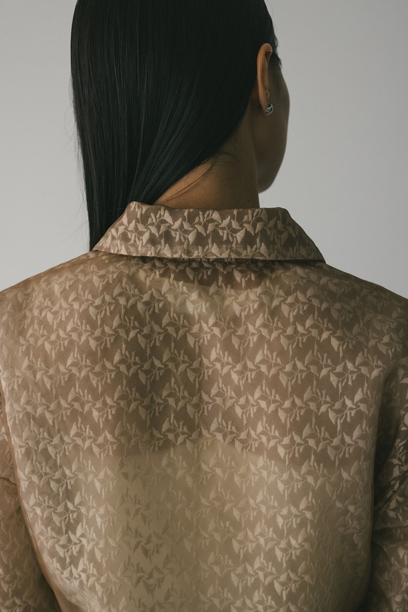 レイヤーレースシャツジャケット 詳細画像 BEG 14