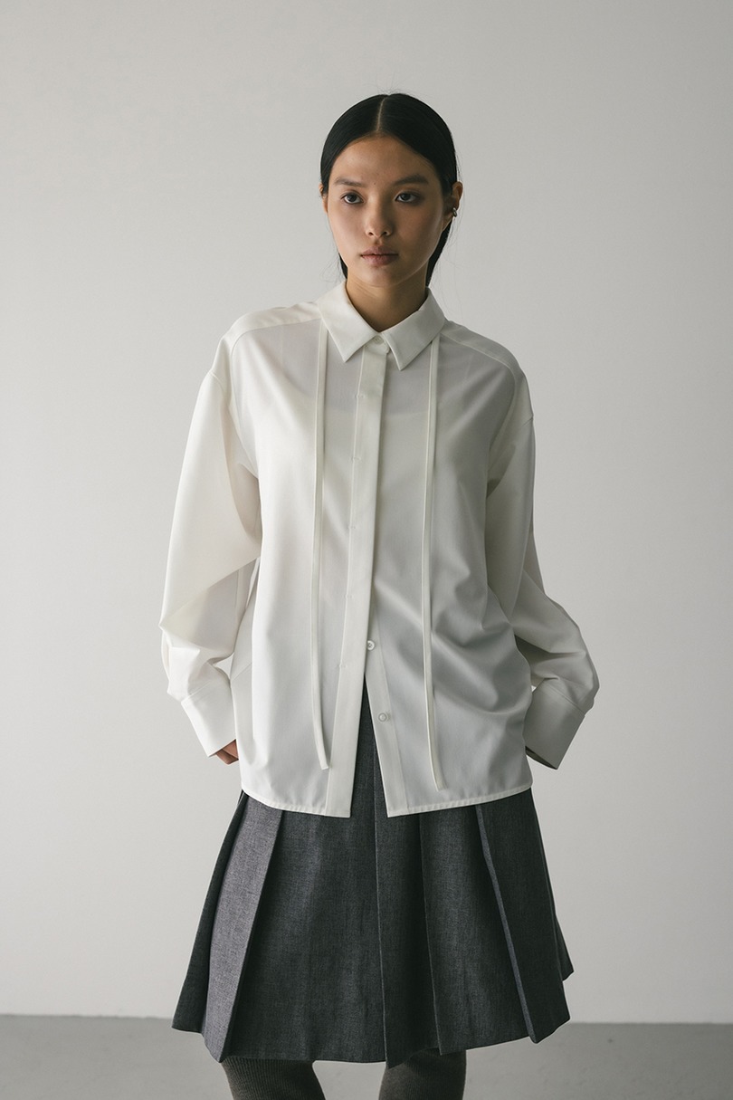 ストリングルーズシャツ 詳細画像 WHT 3