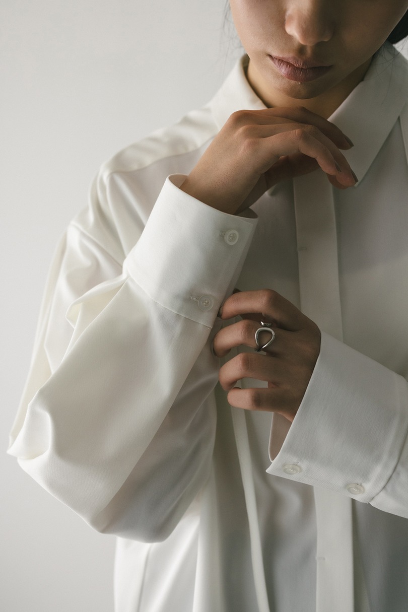 ストリングルーズシャツ 詳細画像 WHT 9