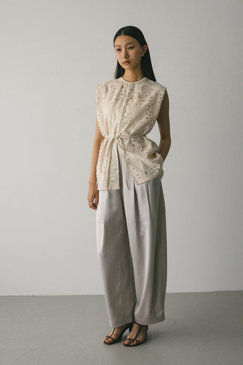 2WAYジャガードチョーカートップ 詳細画像 IVOY 2