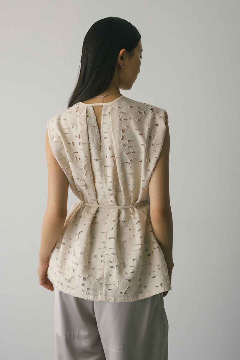 2WAYジャガードチョーカートップ 詳細画像 IVOY 4