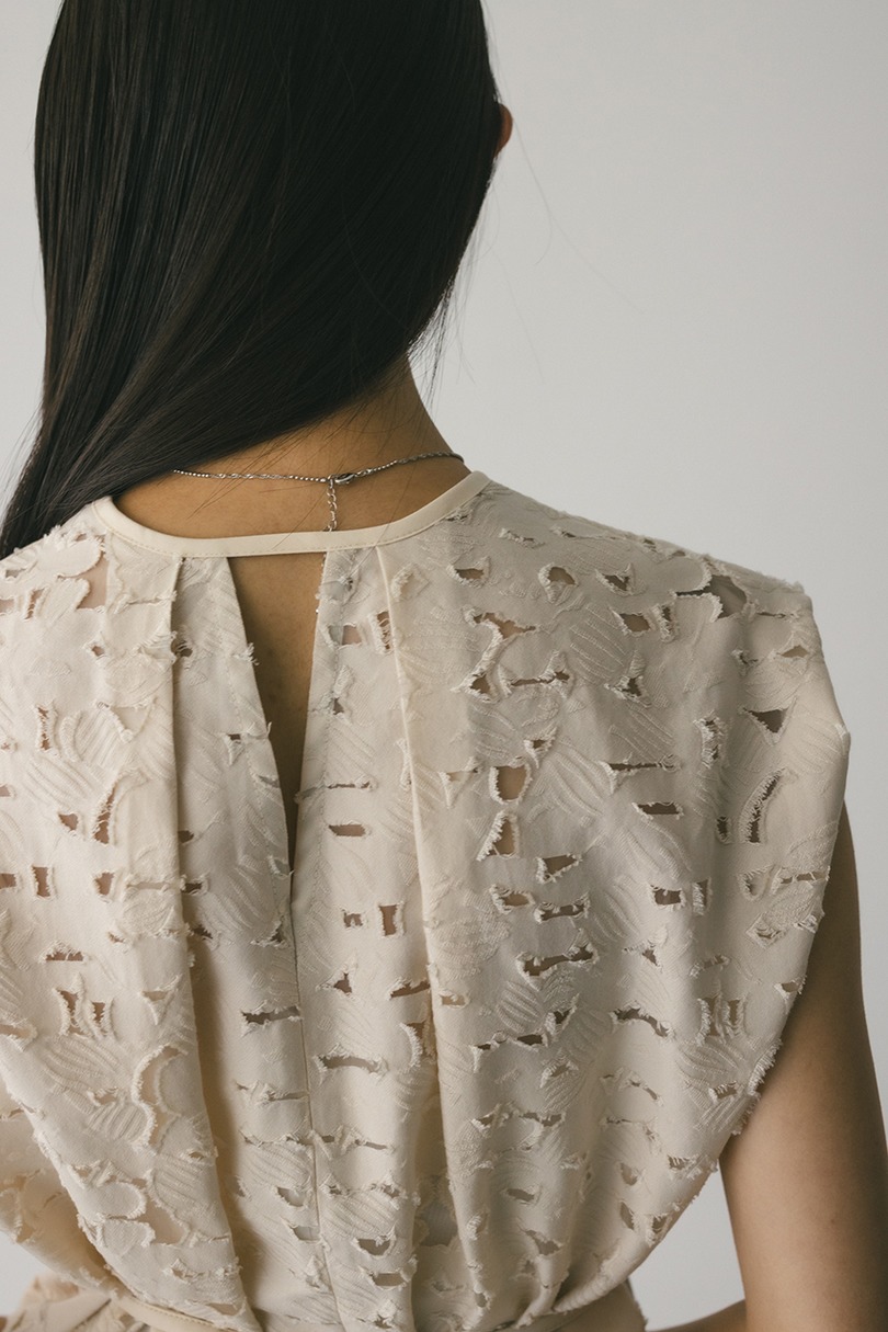 2WAYジャガードチョーカートップ 詳細画像 IVOY 6