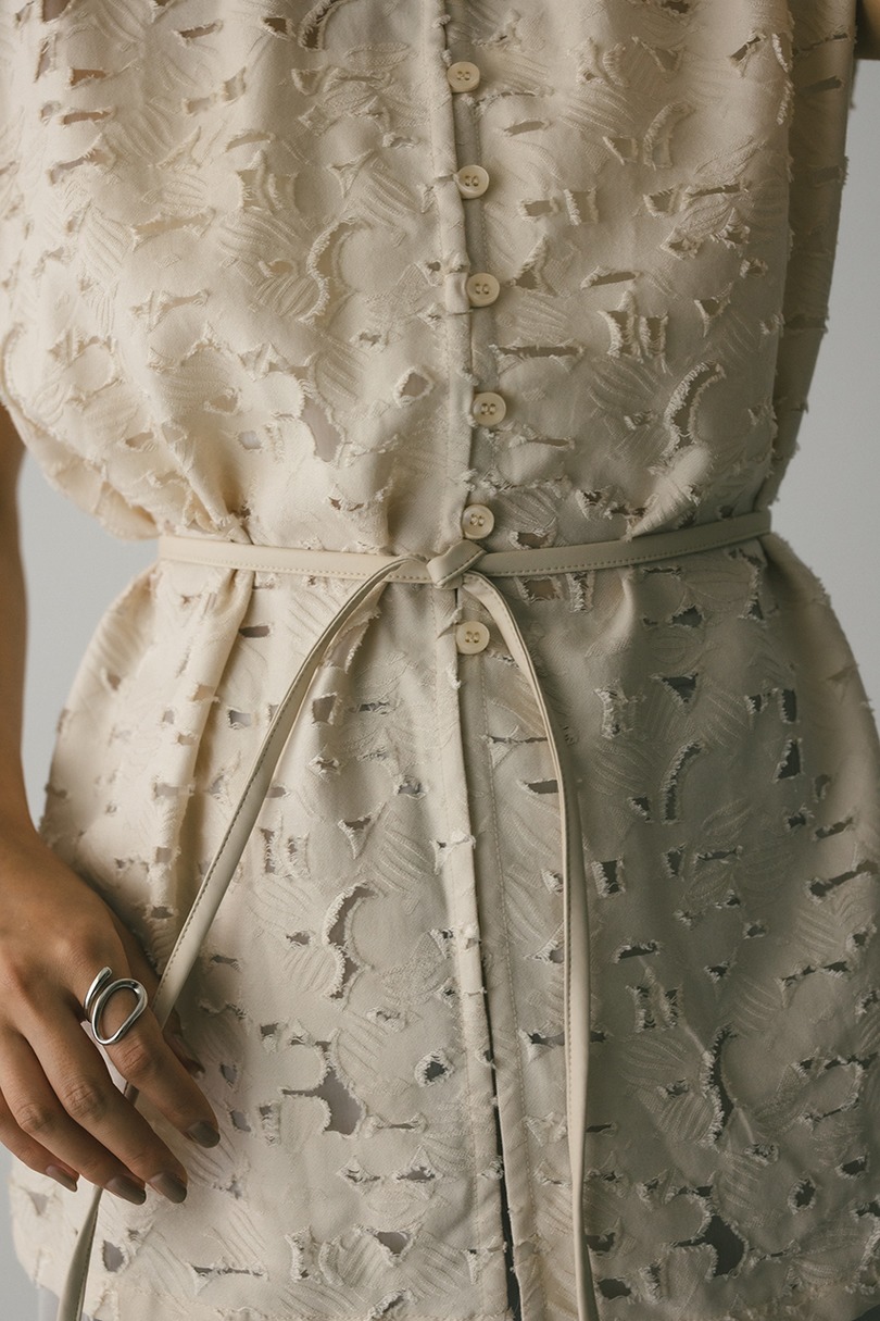 2WAYジャガードチョーカートップ 詳細画像 IVOY 7