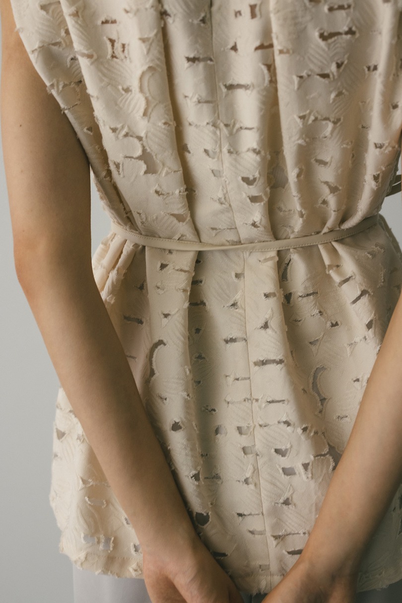 2WAYジャガードチョーカートップ 詳細画像 IVOY 8