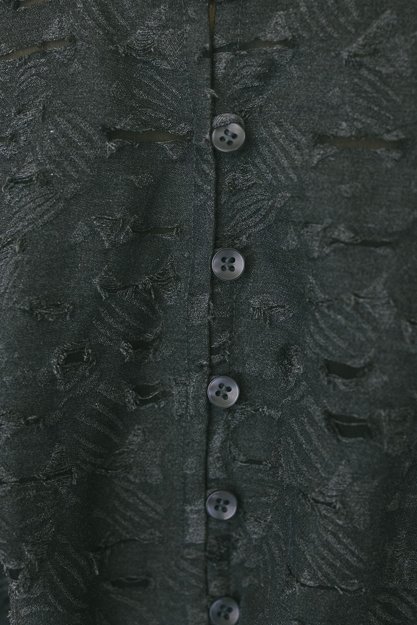 2WAYジャガードチョーカートップ 詳細画像 GRY 12