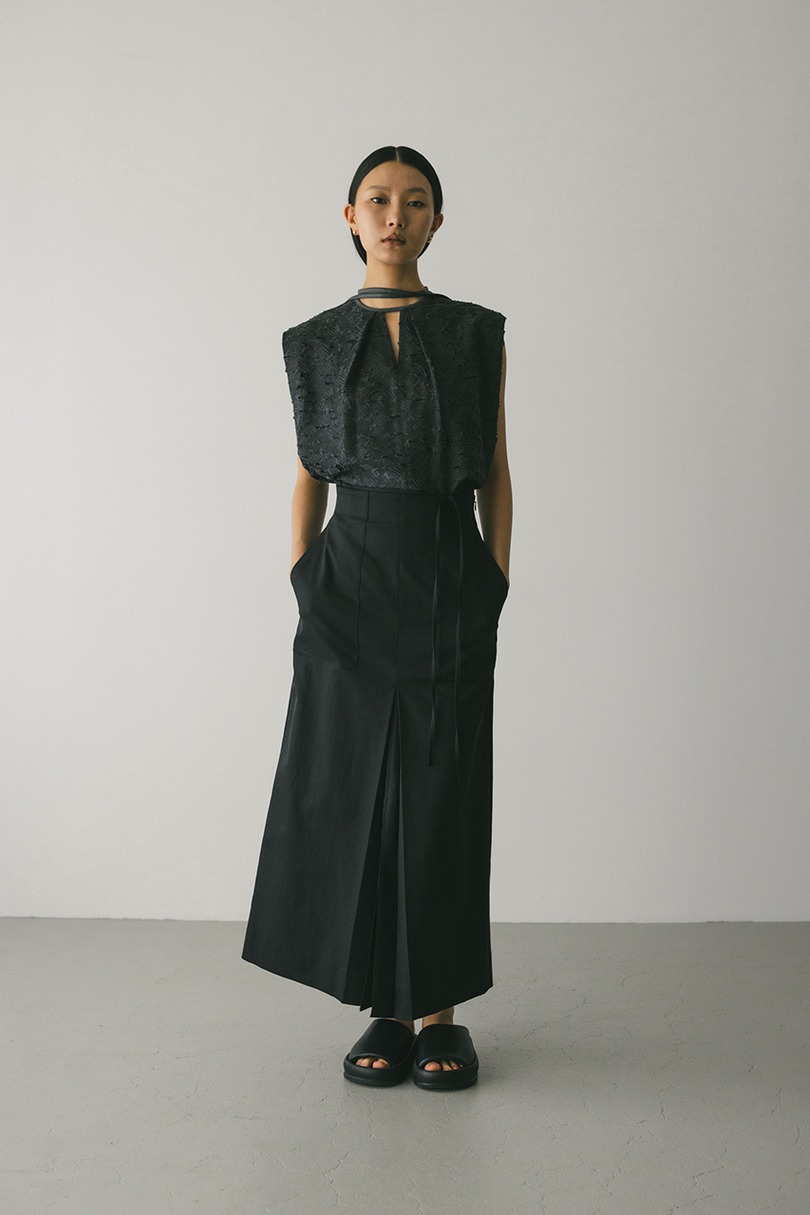 2WAYジャガードチョーカートップ 詳細画像 GRY 2