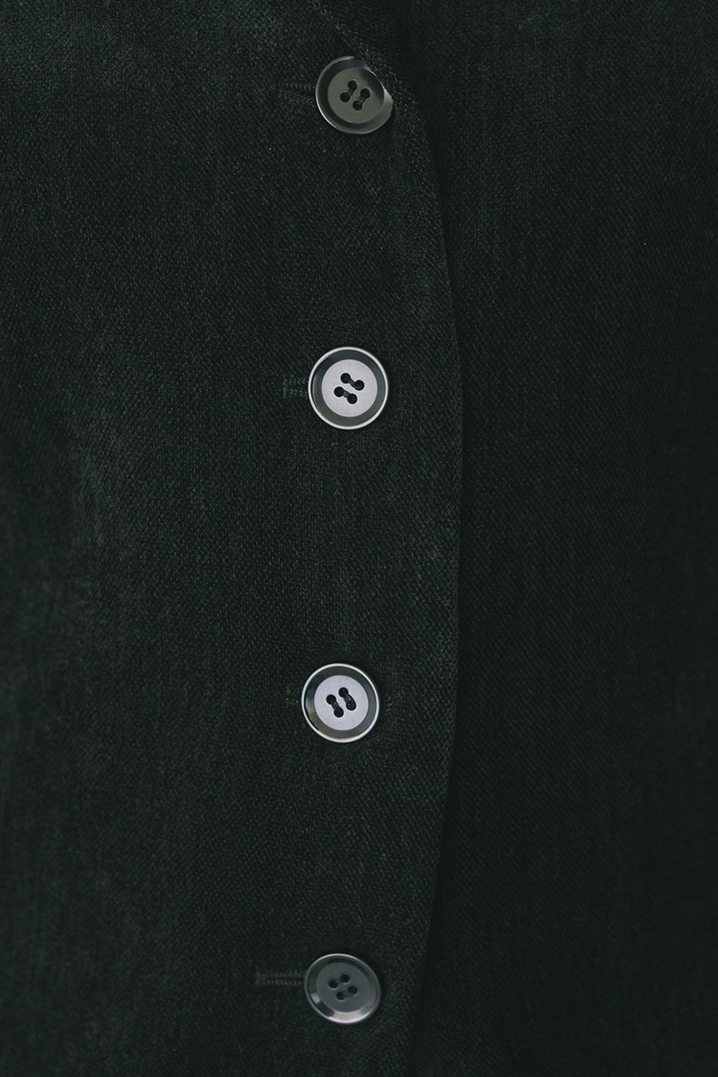 ショルダータックベロアベスト 詳細画像 BLK 12